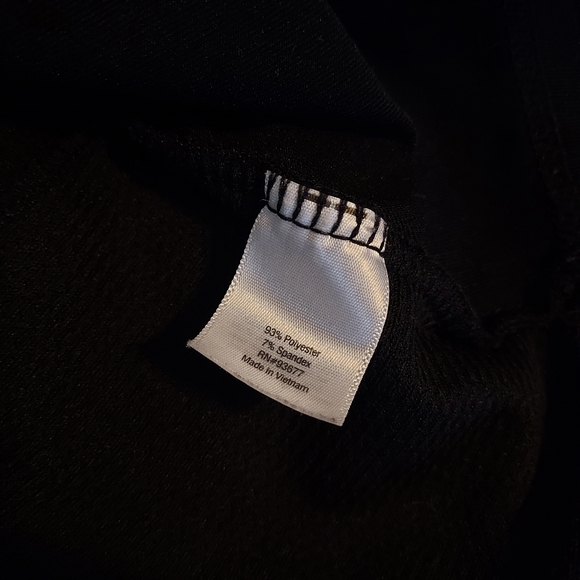 Xersion Performance Striped 1/2 Zip Turtleneck Top Womens Large Long Sleeve Knit - Picture 6 of 6